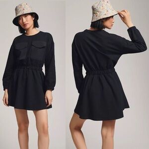 Daily Practice by Anthropologie Wear Now Mini Dress black size XS athletic dress